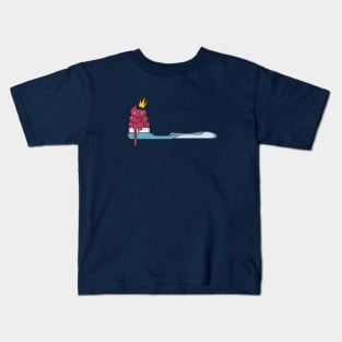 toothbrush and dirt Kids T-Shirt